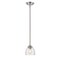 Z-Lite Ashton 1 Light Mini Pendant, Brushed Nickel & Clear 460MP-BN - alternate 6